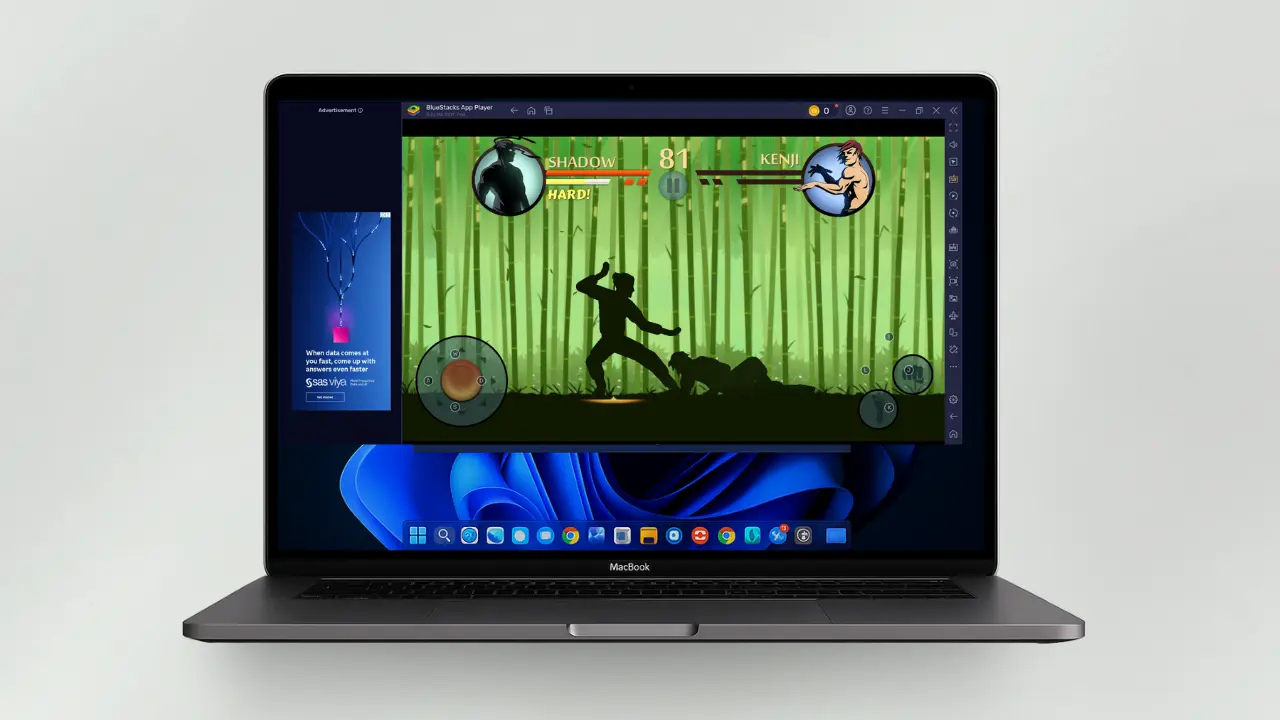 Playing Shadow Fight 2 On Mac Using Emulator