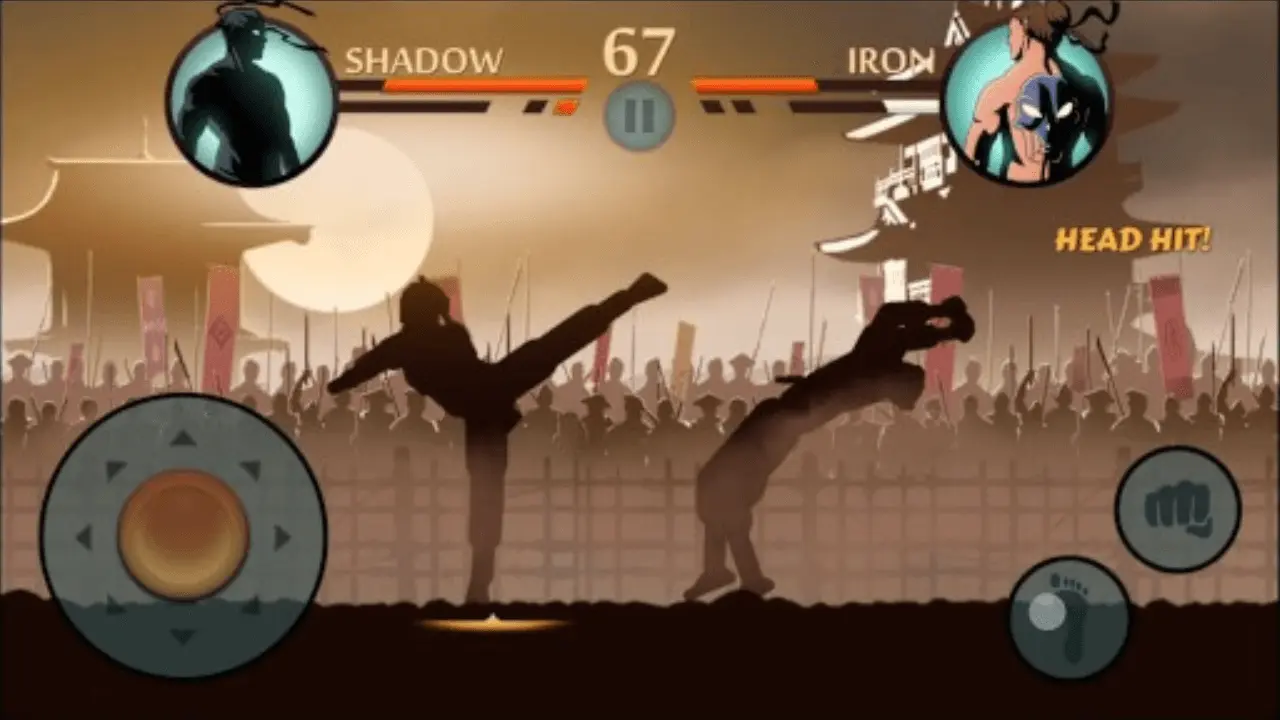 Shadow vs Iron